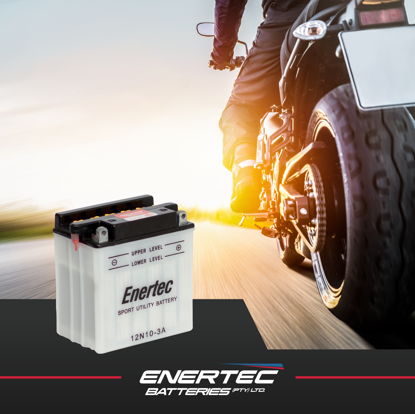 A Motorcycle Battery Supplier Enertec