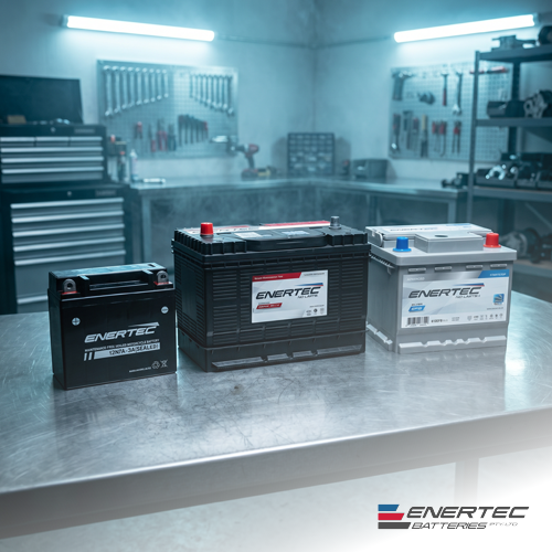 Different Battery Technologies at Enertec