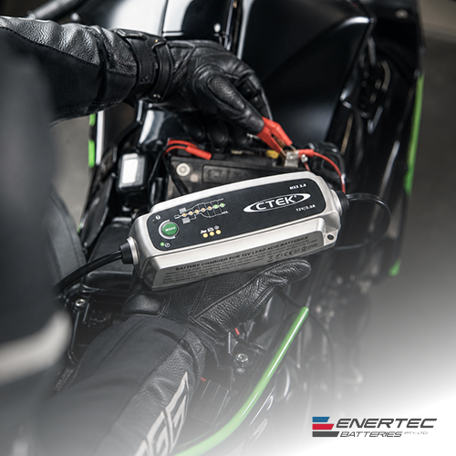 CTEK chargers for motorcycle batteries